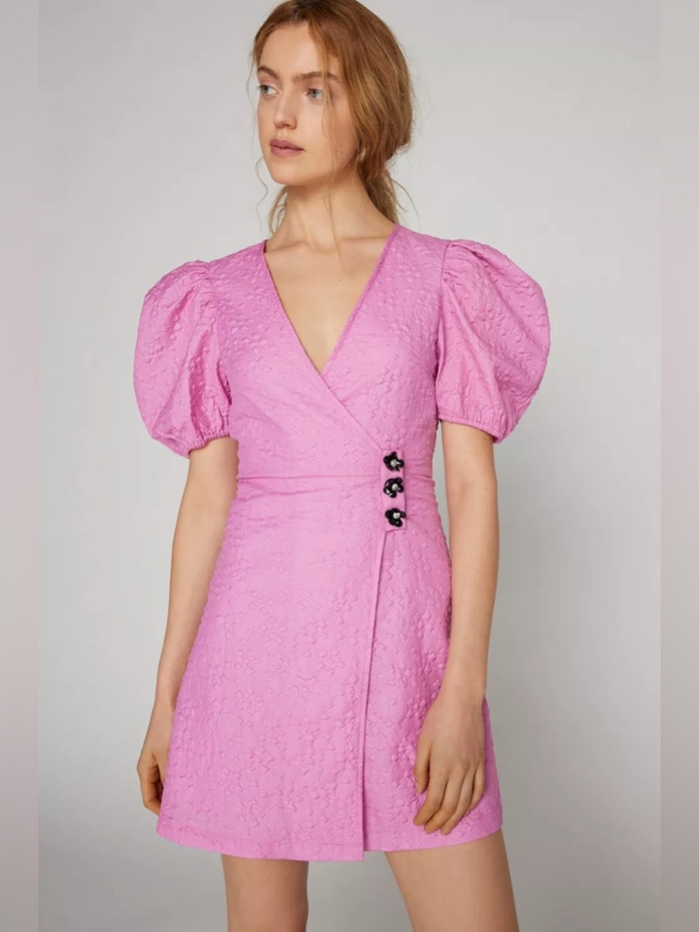 Sister Jane Maude Puff Sleeve Mini Dress